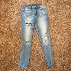 American Eagle Next level stretch hi rise jeggings